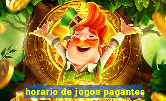 horario de jogos pagantes